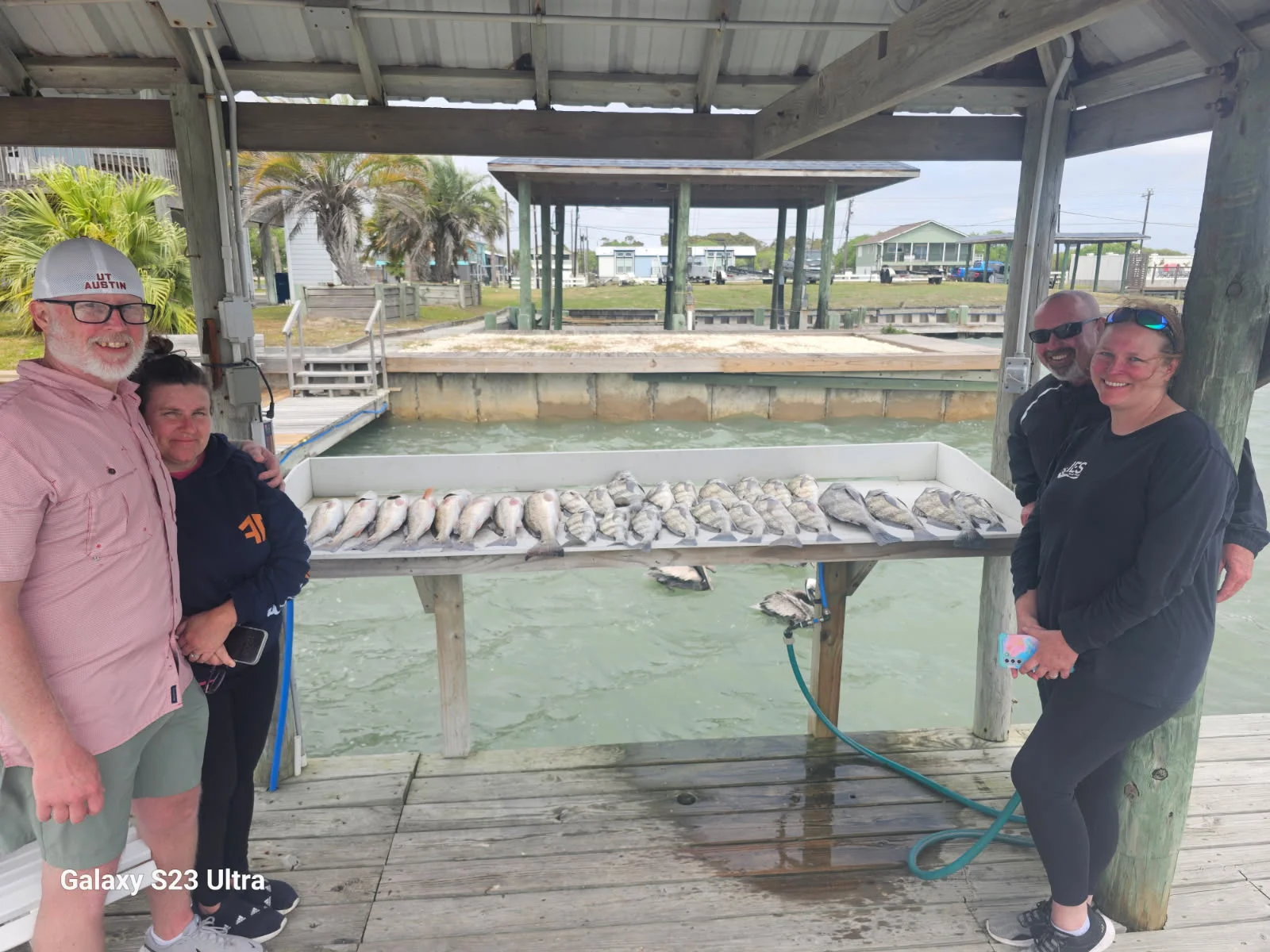 Fishing in Port O'Connor, Texas