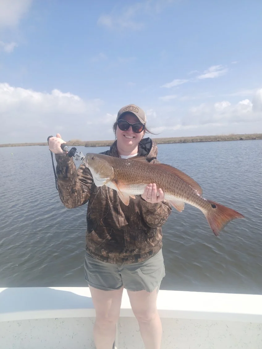 Fishing in Lafitte, Louisiana