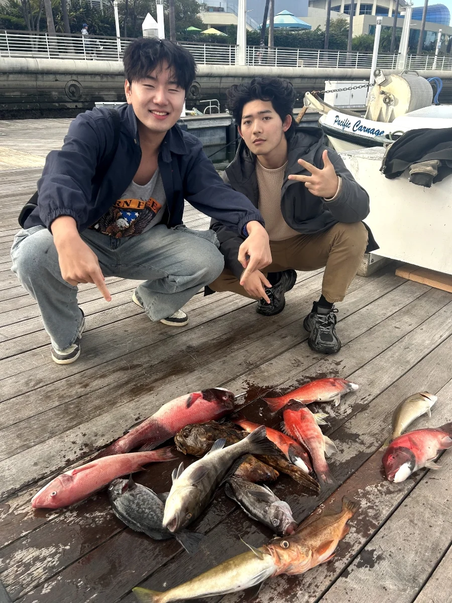 Fishing in Long Beach, California