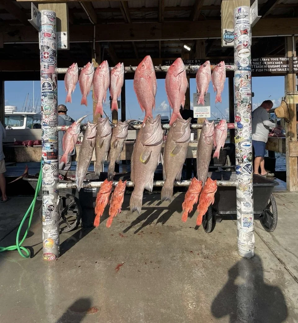 Fishing in Buras, Louisiana
