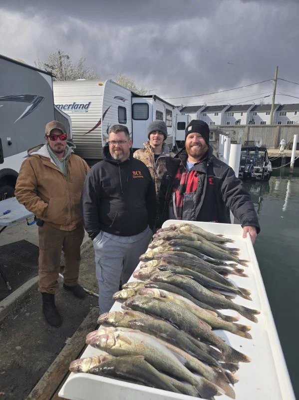 Fishing in Wyandotte, Michigan