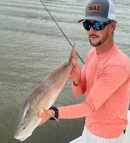 Flounder fishing in Little River, South Carolina