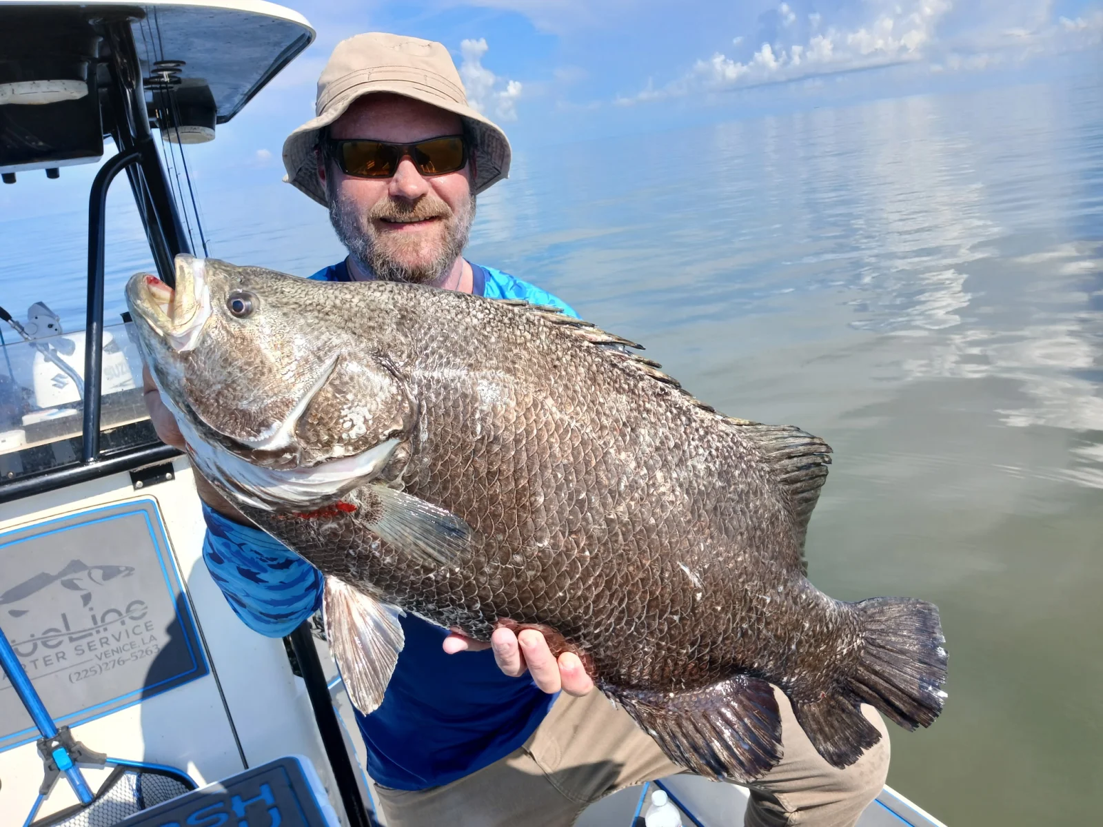 Fishing in Venice, Louisiana