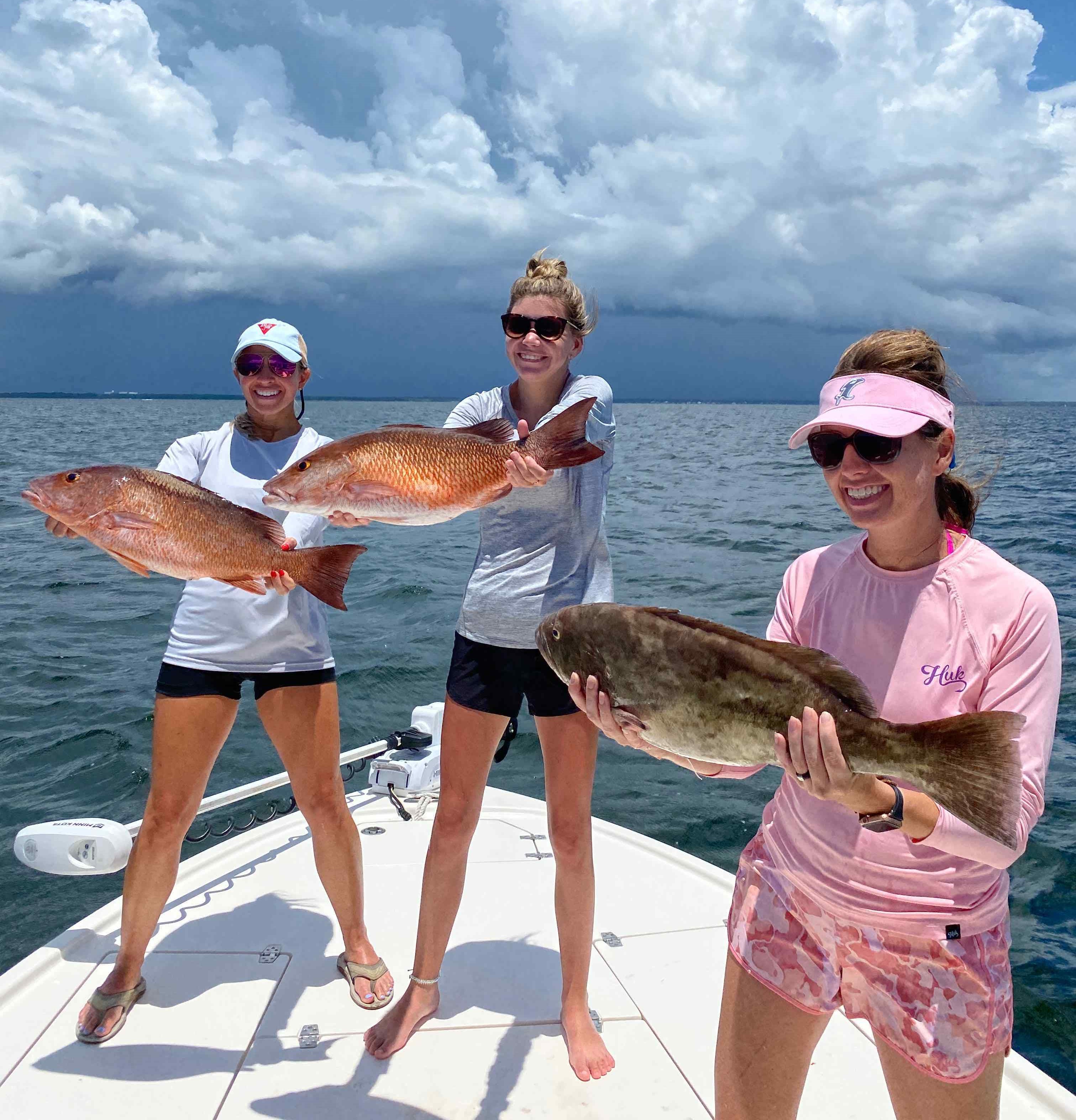 Mangrove Snapper fishing in Santa Rosa Beach, Florida