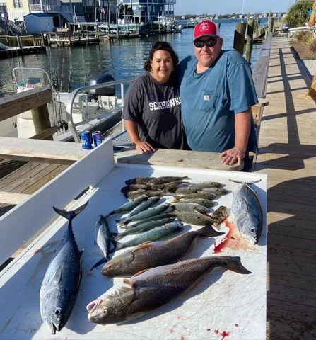 Redfish Fishing in Beaufort, North Carolina