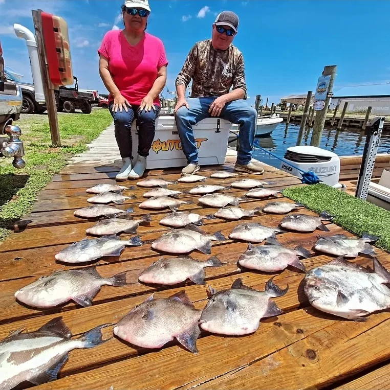 Fishing in Wanchese, North Carolina