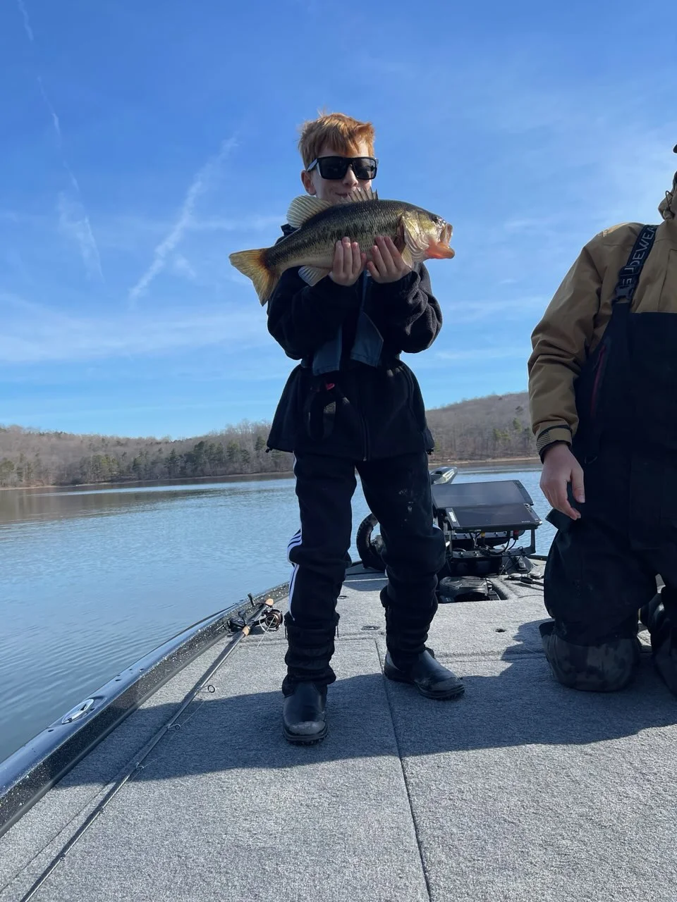 Fishing in New London, North Carolina