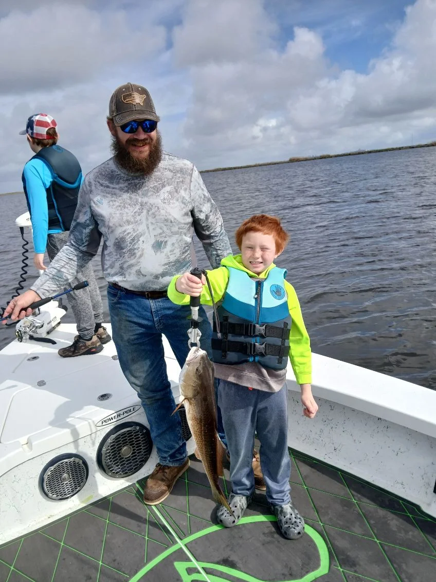 Fishing in Lafitte, Louisiana