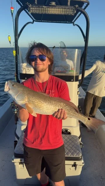Fishing in Port Isabel, Texas