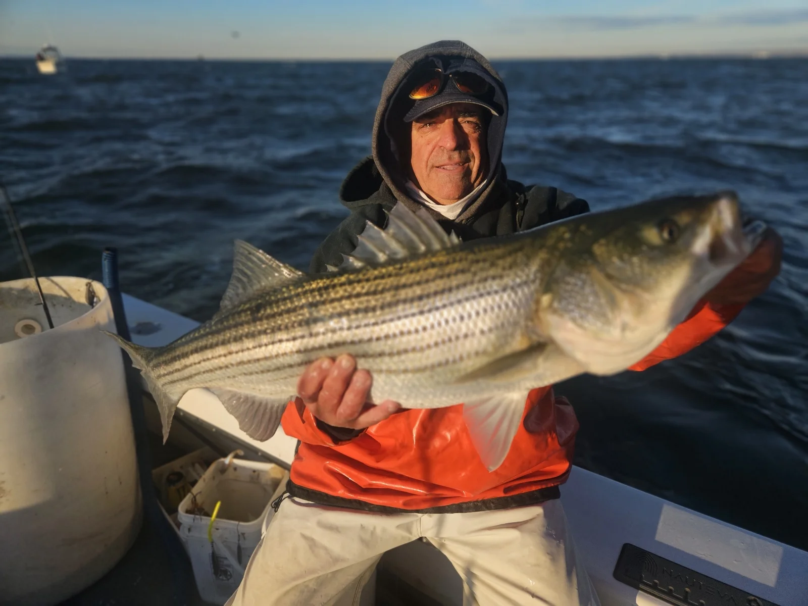 Fishing in Howard Beach, New York