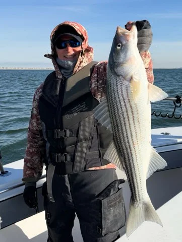 Fishing in Highlands, New Jersey