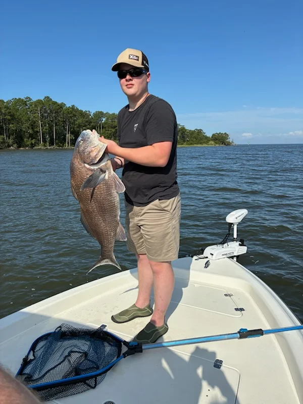 Fishing in Bon Secour, Alabama