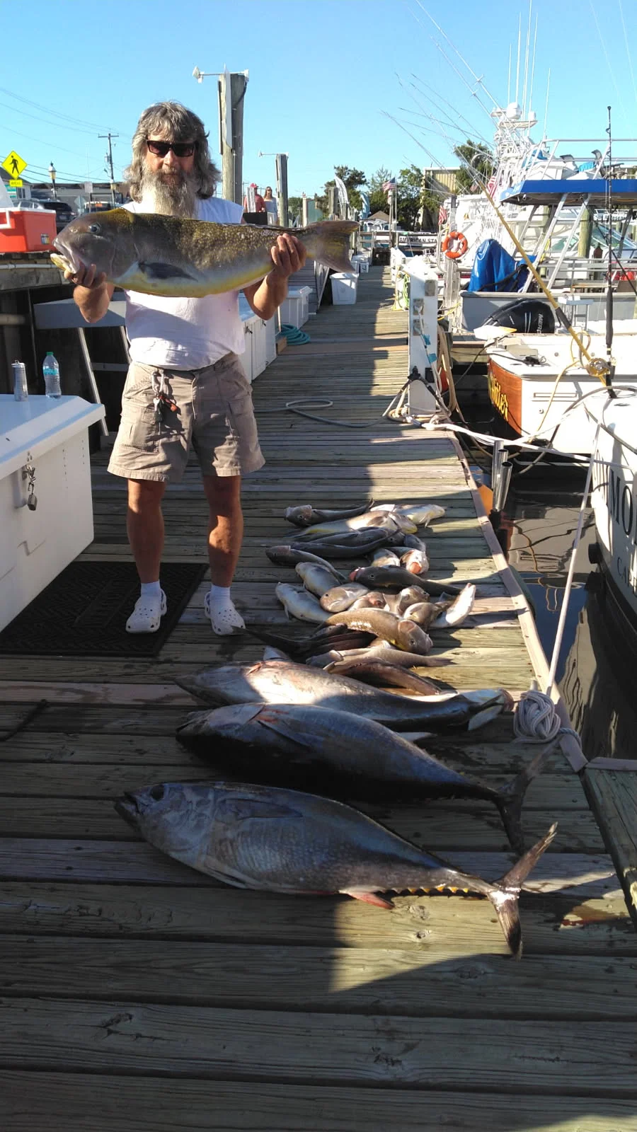 Fishing in Cape May, New Jersey