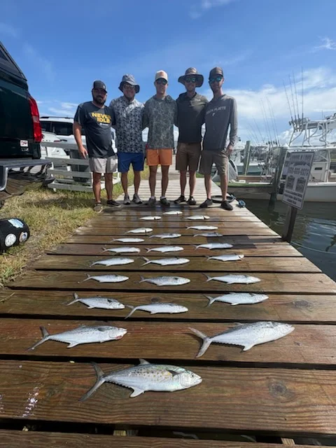 Fishing in Wanchese, North Carolina