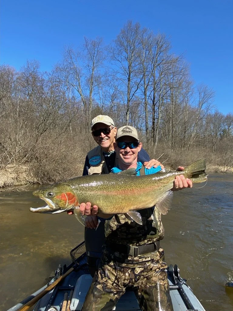 Fishing in Thompsonville, Michigan