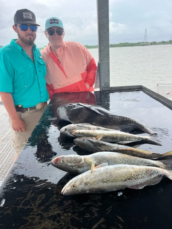 Fishing in Galveston, Texas