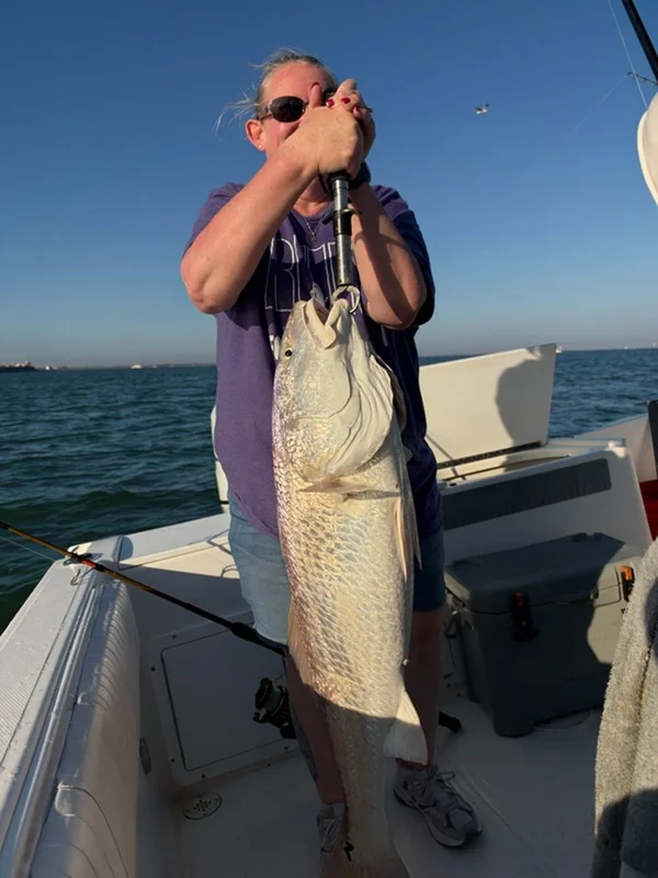 Fishing in Galveston, Texas
