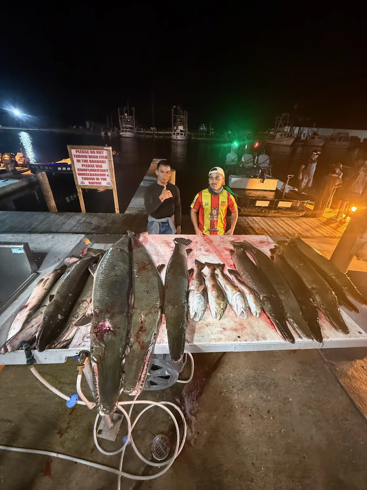 Fishing in Lafitte, Louisiana