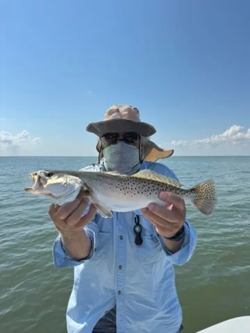 Fishing in Port O'Connor, Texas