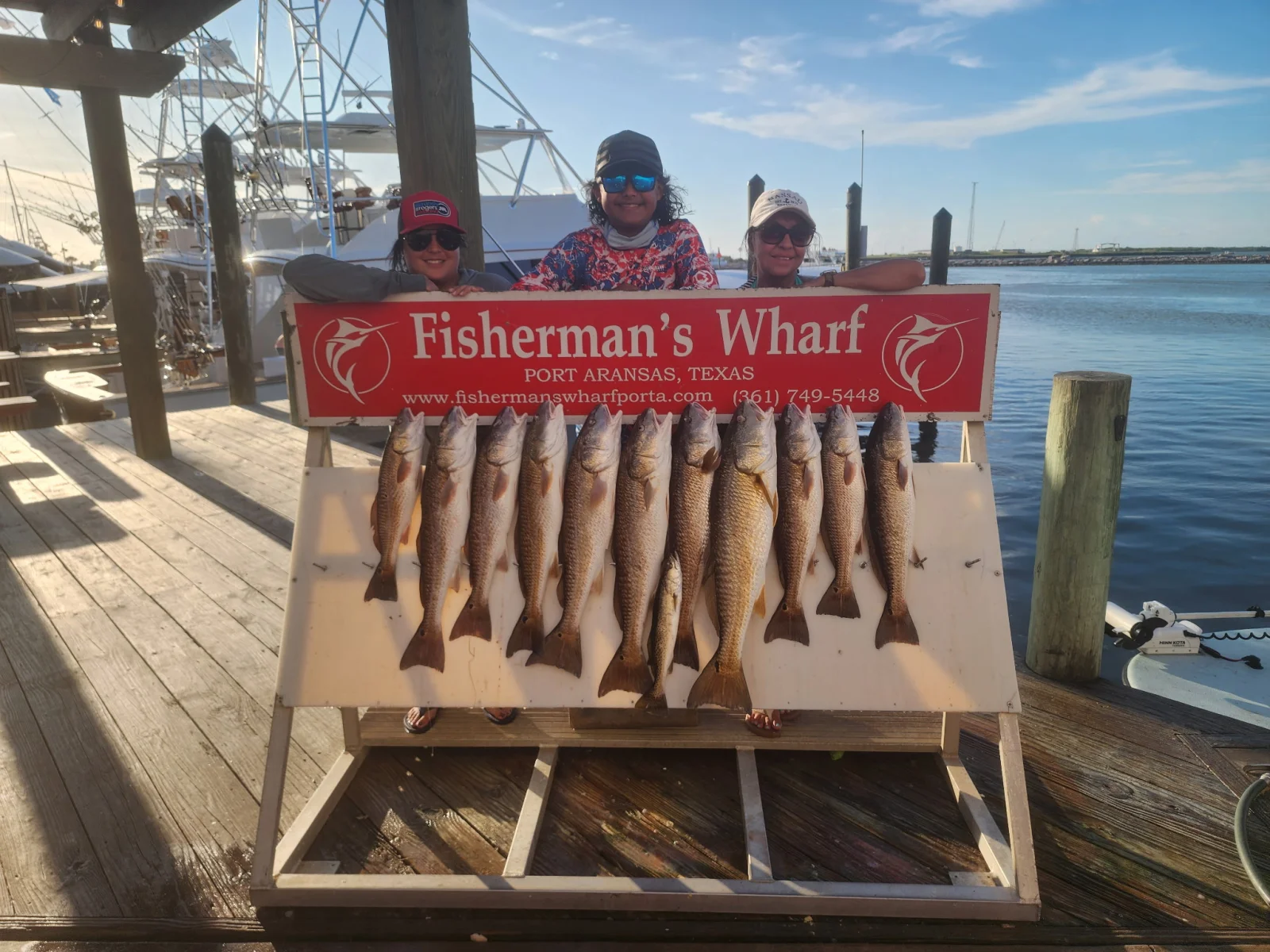 Fishing in Port Aransas, Texas