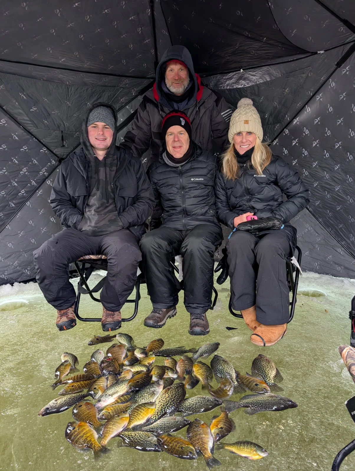 Fishing in Wonder Lake, Illinois