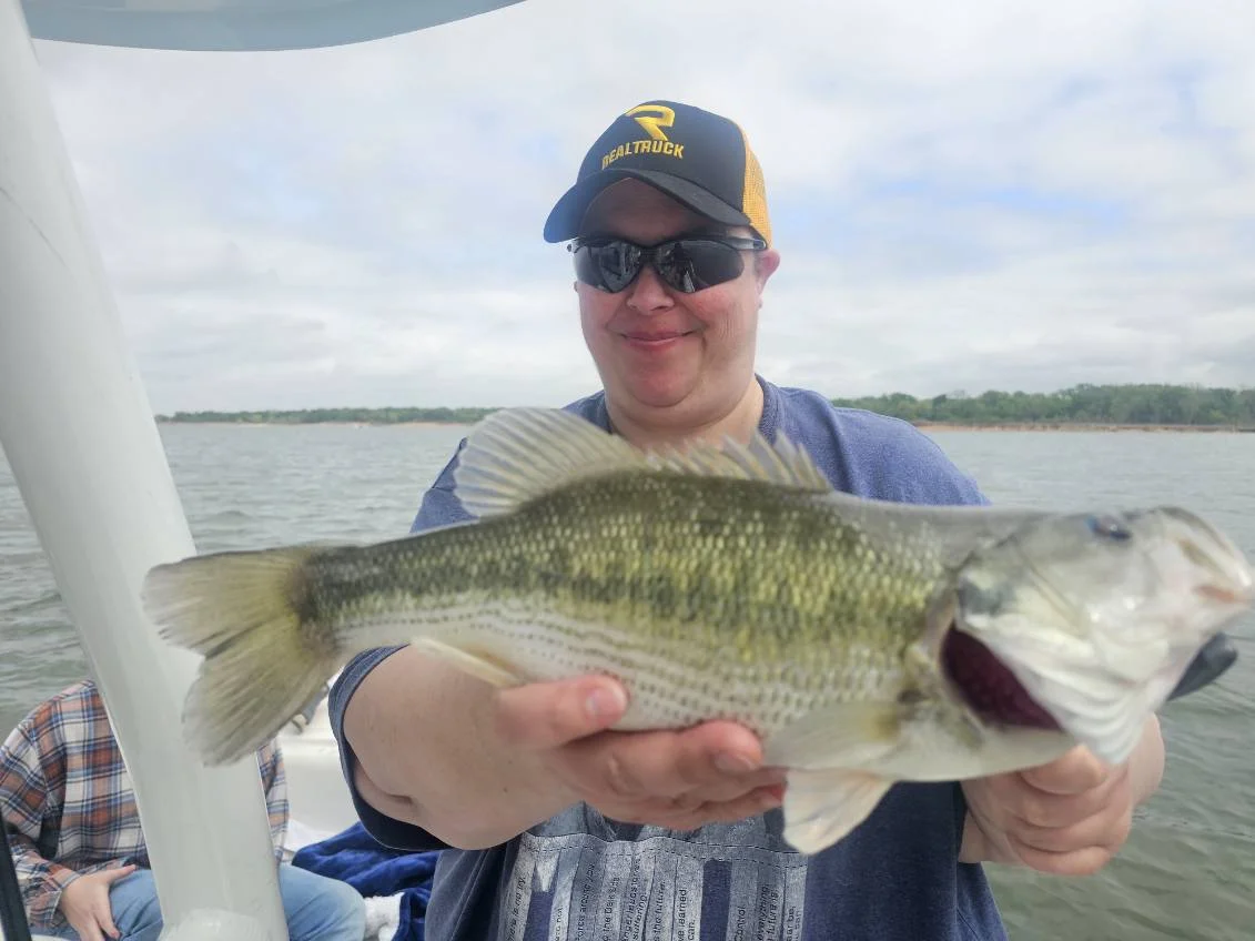 Fishing in Kingston, Oklahoma
