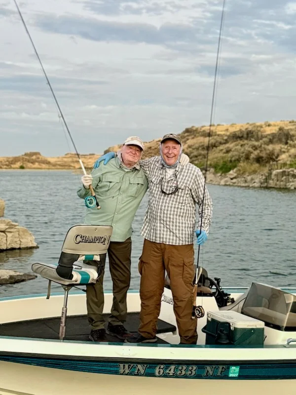 Fishing in Moses Lake, Washington
