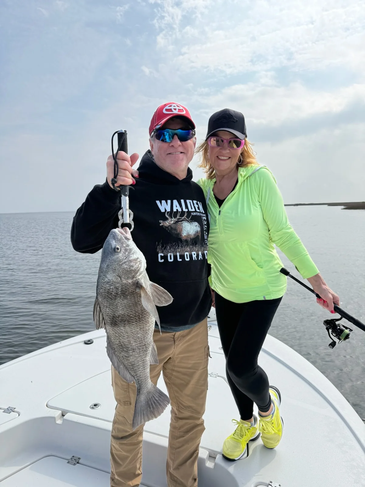 Fishing in Lake Charles, Louisiana