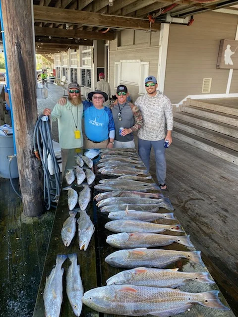 Flounder, Redfish, Speckled Trout / Spotted Seatrout fishing in Galveston, Texas
