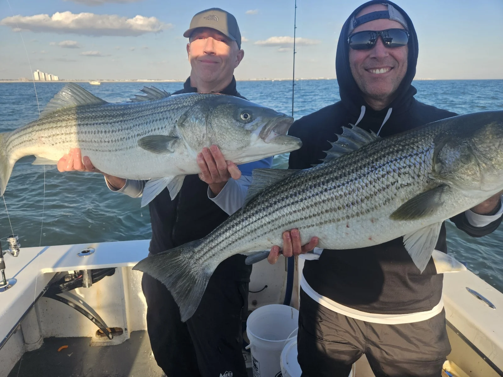 Fishing in Howard Beach, New York