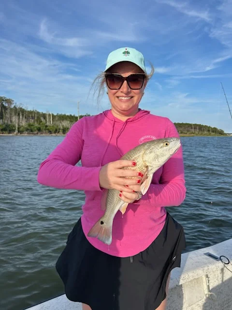 Fishing in Beaufort, North Carolina