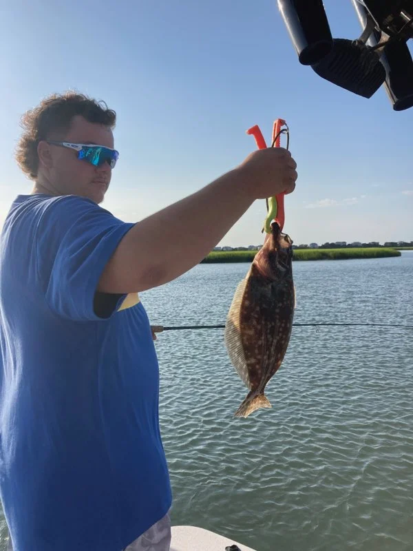 Speckled Trout / Spotted Seatrout fishing in Wrightsville Beach, North Carolina
