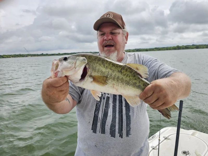 Fishing in Kingston, Oklahoma