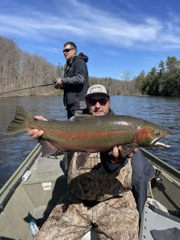 Fishing in Stanwood, Michigan
