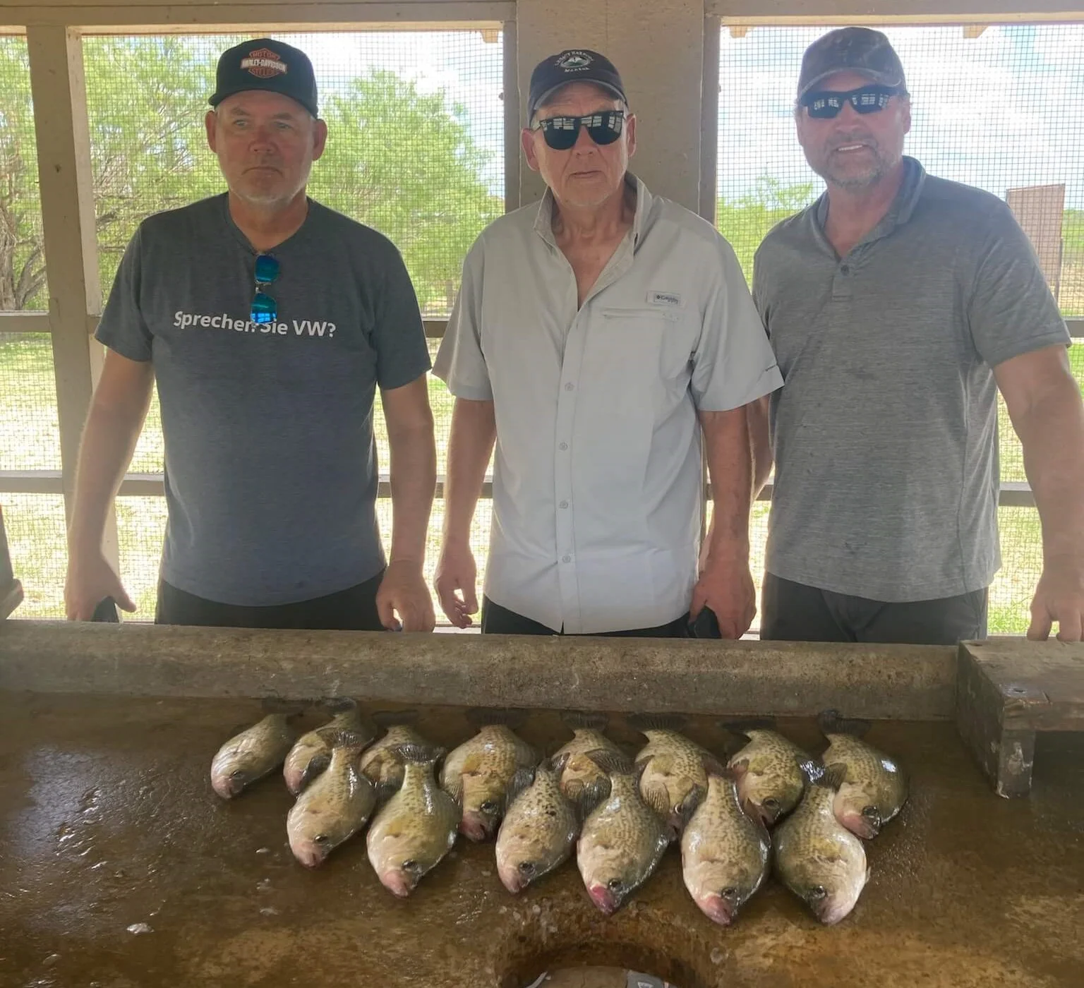Crappie fishing in Zapata, Texas