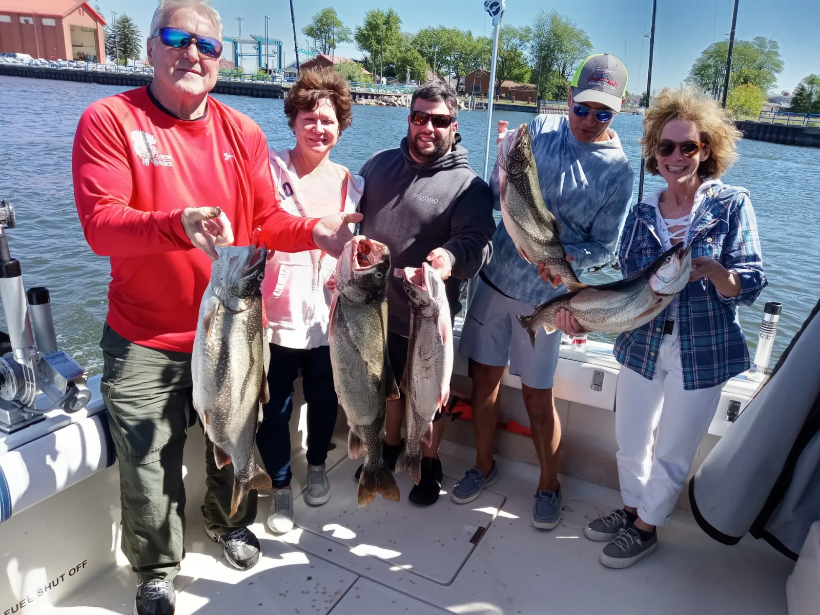 Fishing in Manistee, Michigan