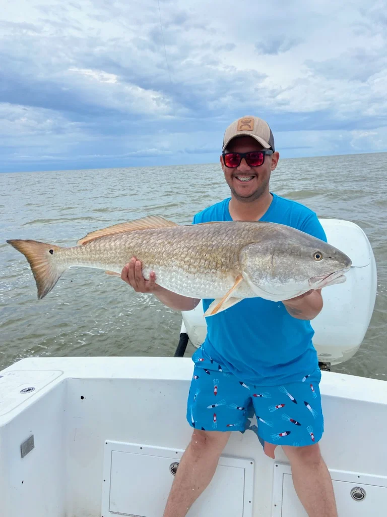 Redfish Fishing in Surfside Beach, Texas