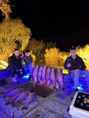 Fishing in Granbury, Texas