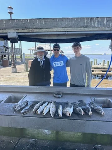 Fishing in Lake Charles, Louisiana
