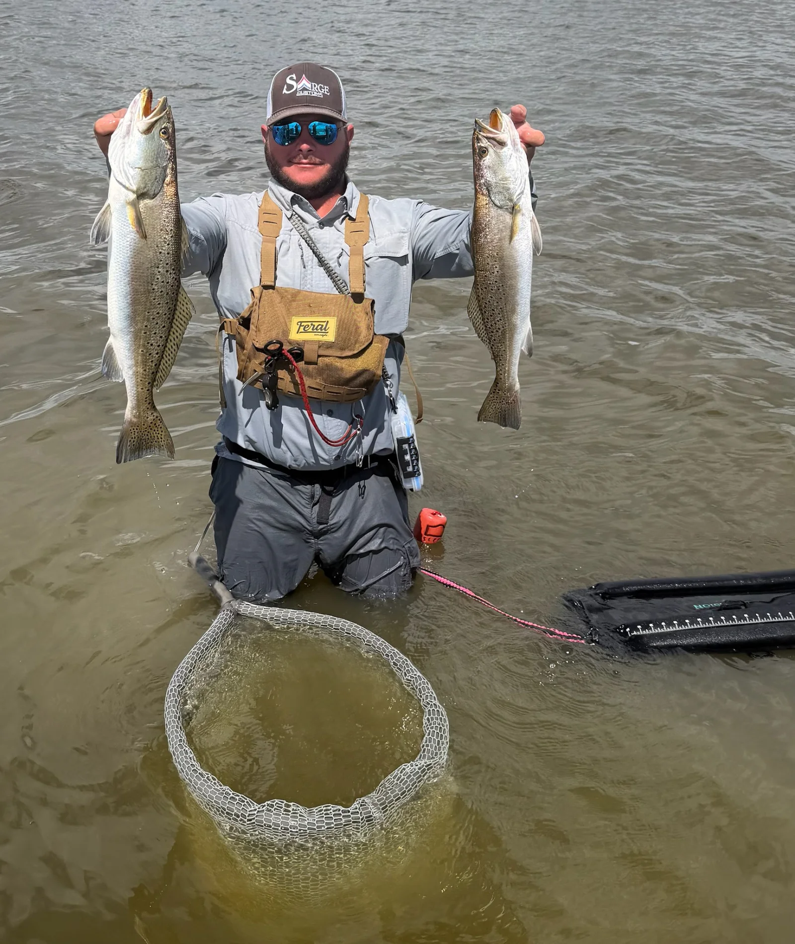 Fishing in Rockport, Texas