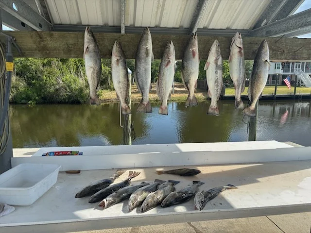 Fishing in Bay St. Louis, Mississippi