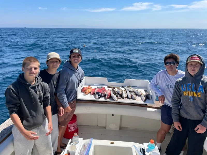 Fishing in Long Beach, California