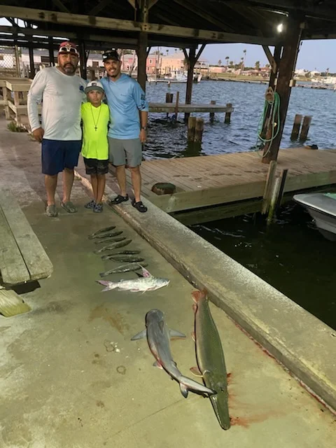 Fishing in Rockport, Texas