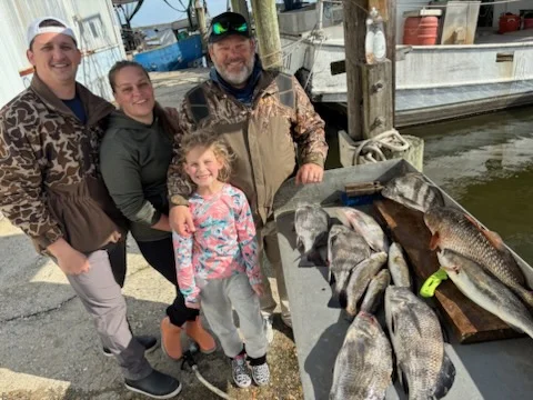 Fishing in New Orleans, Louisiana