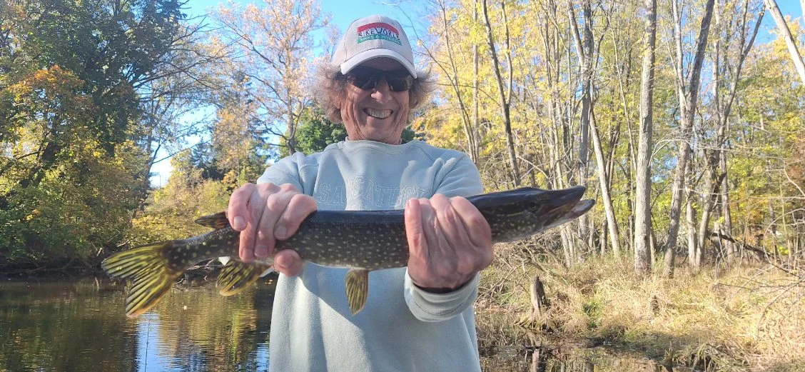 Fishing in Croton, Michigan