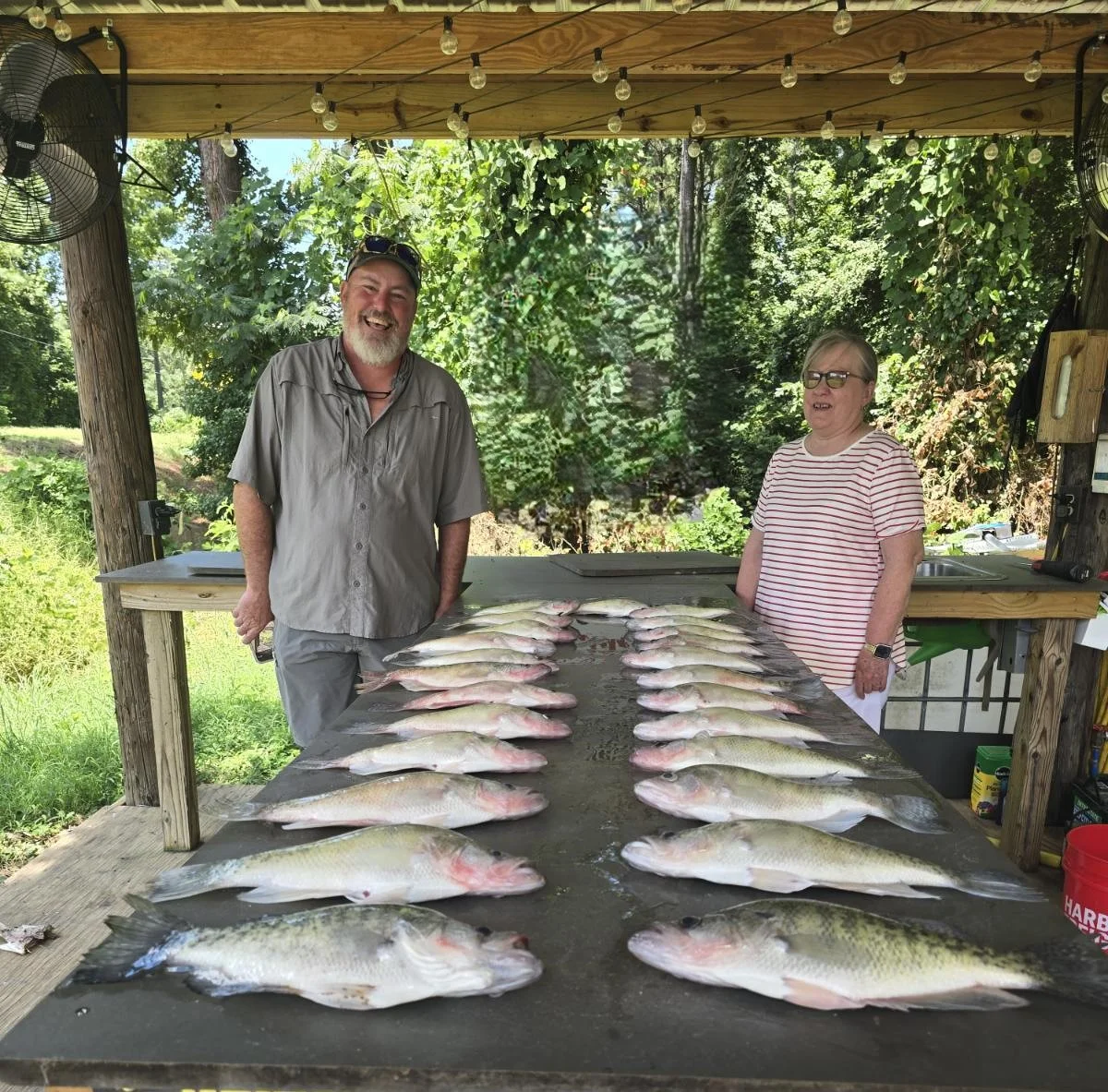 Fishing in Grenada, Mississippi