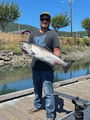 Chinook Salmon, Crab Fishing in Garibaldi, Oregon
