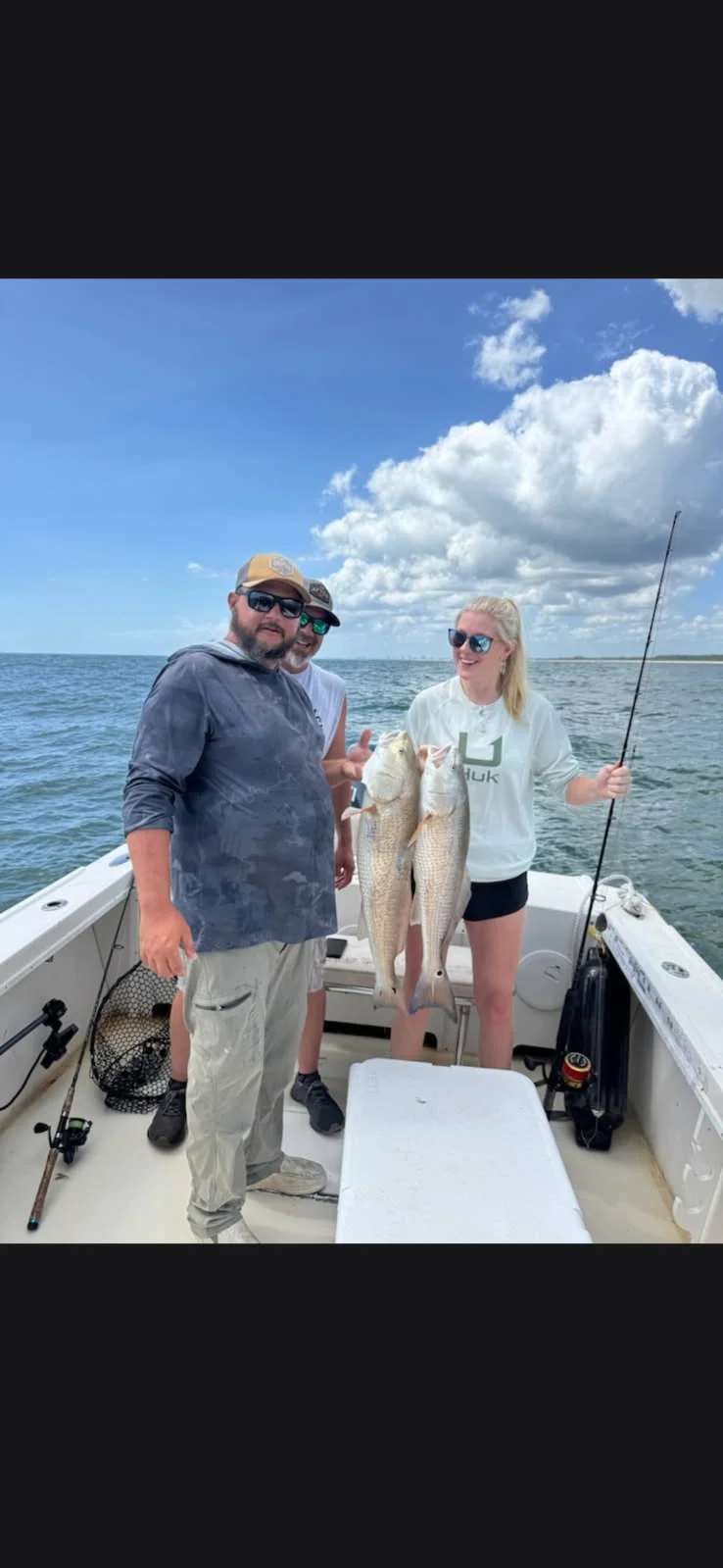 Fishing in Little River, South Carolina