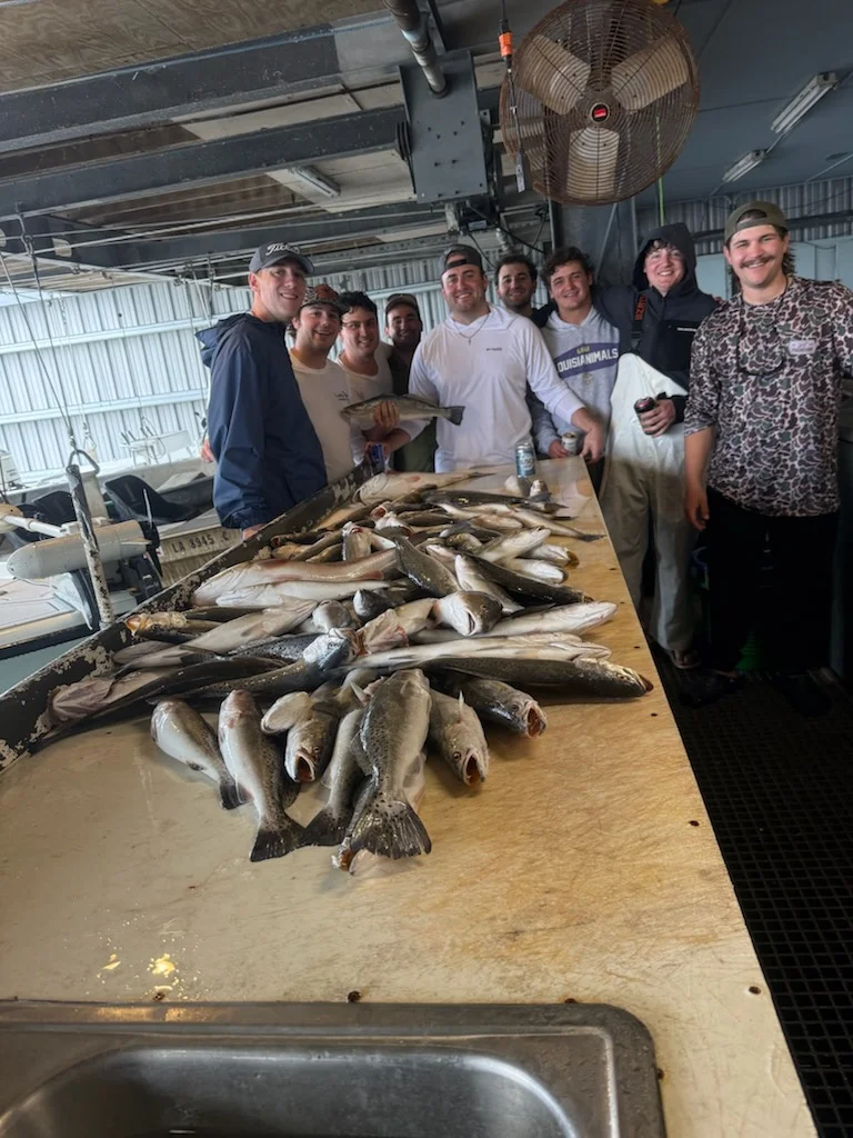Fishing in Venice, Louisiana