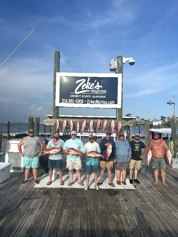 Fishing in Orange Beach, Alabama